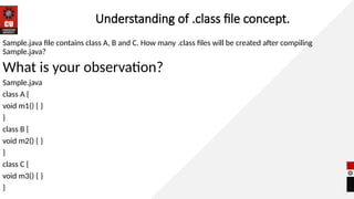 PPT Lecture-1.2 java basics jvm, literals, | PPTX