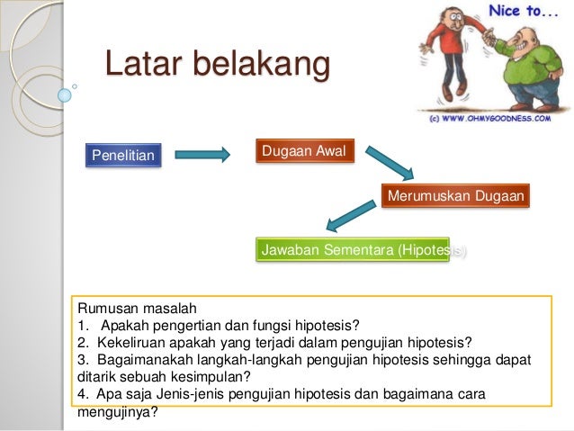 Menguji Hipotesis (Statistika)