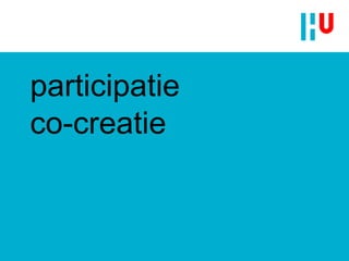 participatie co-creatie 