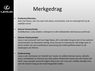 Ppt Lexus(1) | PPT