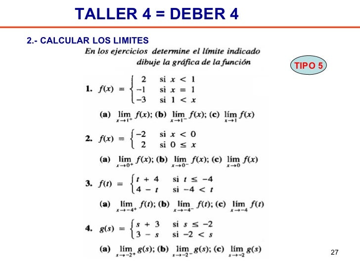 Ppt limites
