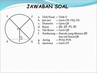 JAWABAN SOAL
P
Q
O
T
R
S
 