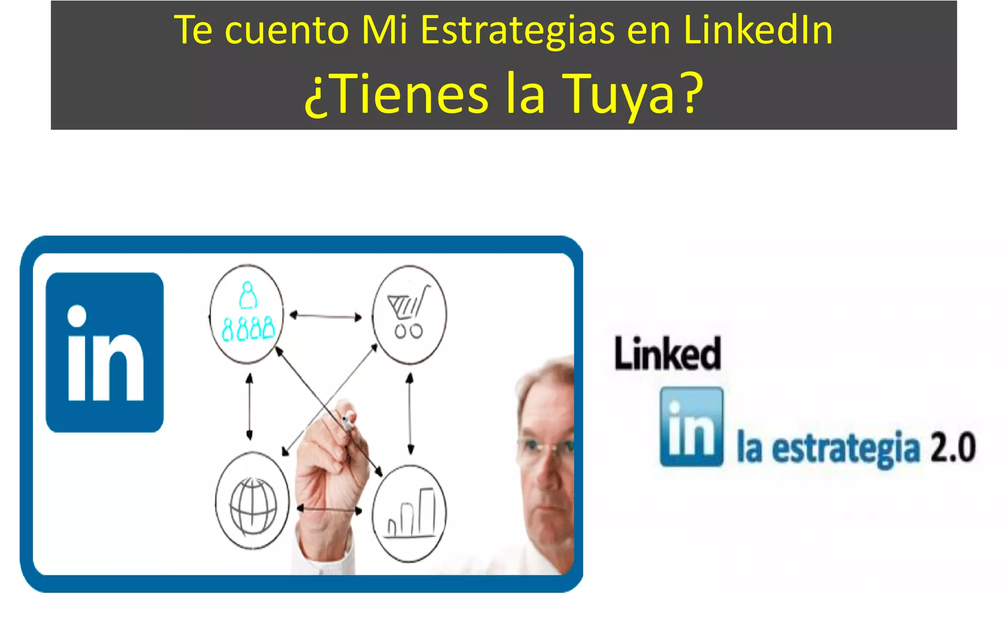 Te cuento Mi Estrategias en LinkedIn
¿Tienes la Tuya?
 