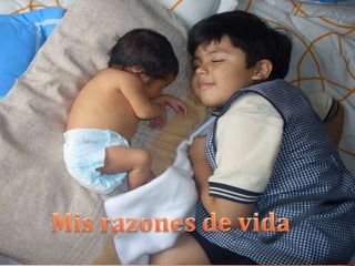 Mis razones de vida