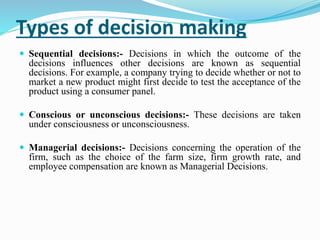 DECISION MAKING | PPTX