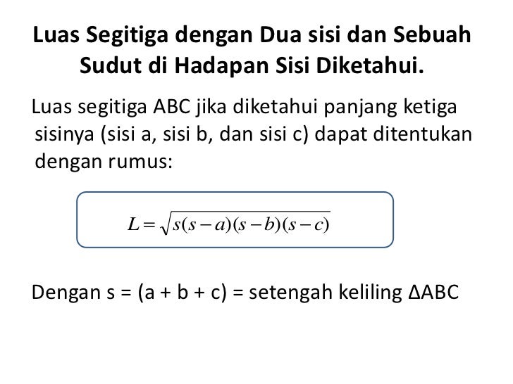 Ppt Luas Segitiga