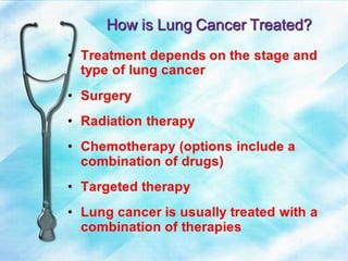 lung cancer Treatment | PPTX