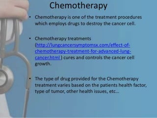 lung cancer Treatment | PPTX