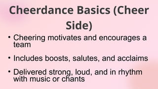ppt m3 cheerdance MAPEH 10 QUARTER 4 LESSON | PPTX