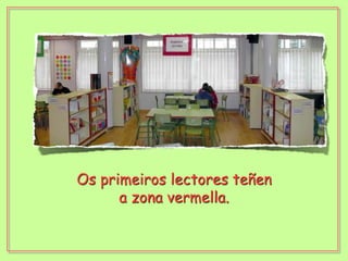 Os primeiros lectores teñen a zona vermella.