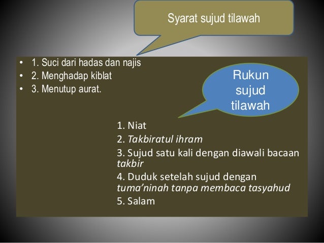 Macam Macam Sujud Macam Macam Sujud