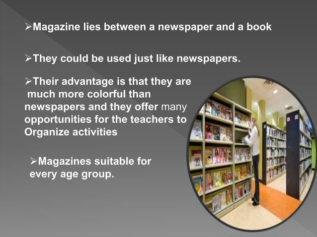 Ppt On Magazines Pptx