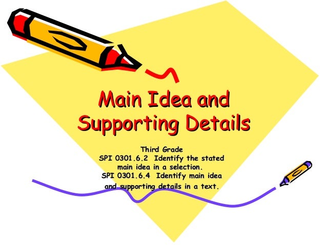 PPT Main Idea