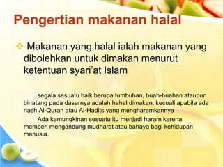 PPT MAKANAN HALAL DAN HARAM.ppt