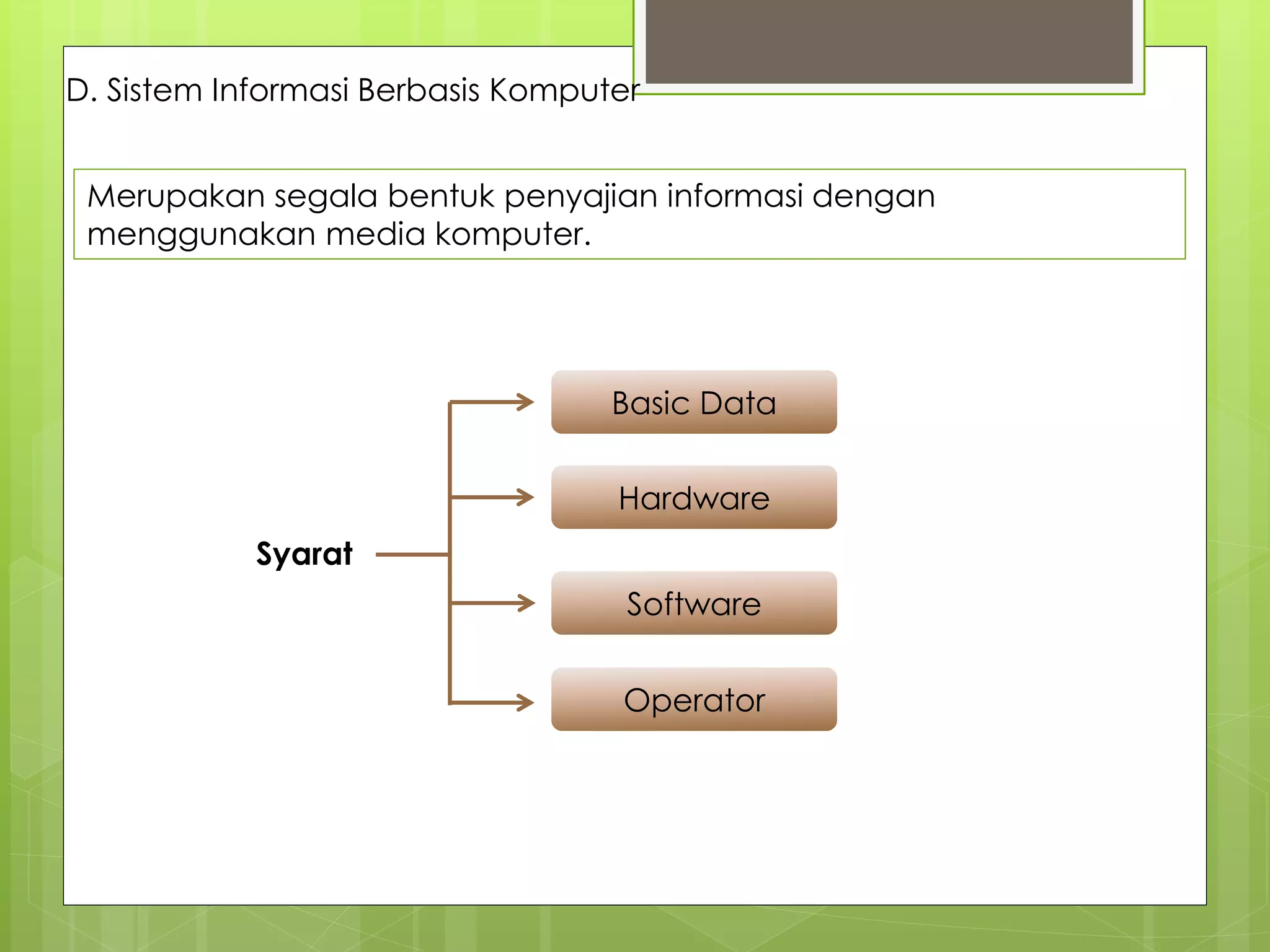 Sistem Informasi Pendidikan | PPTX