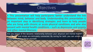 PowerPoint mental health and physical health | PPTX