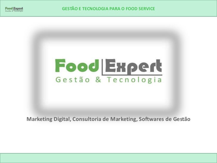 Food Expert - Marketing digital para food service