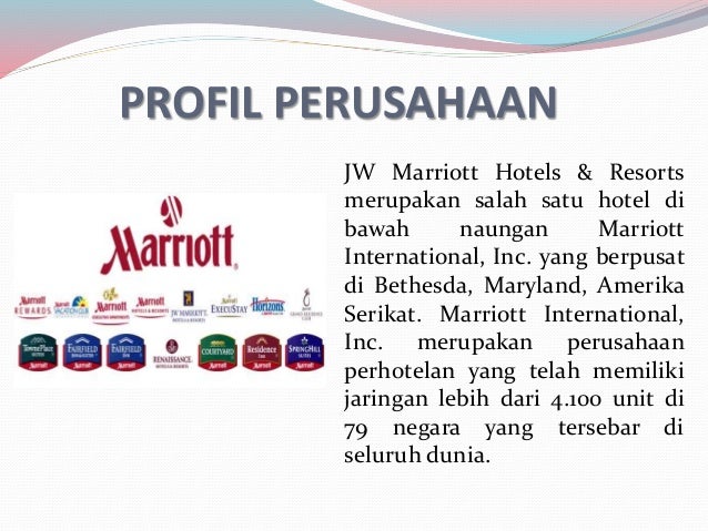 Analisis Swot Dan Strategi Kebijakan Bisnis Marriott International In