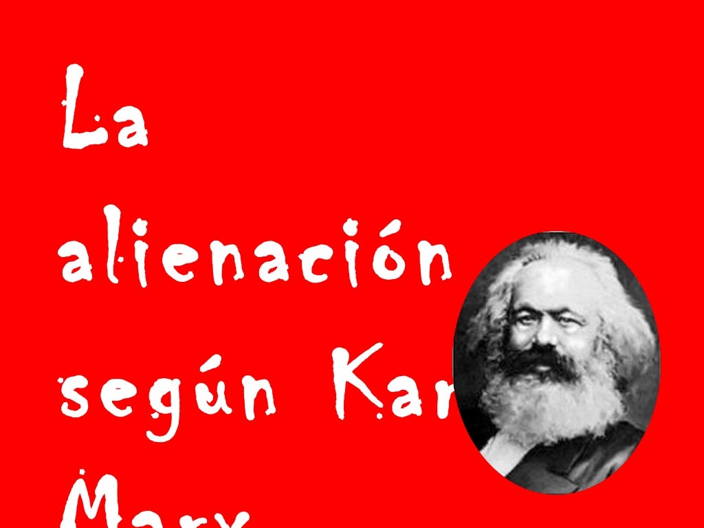 alienacion segun marx