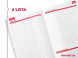 A LISTA
MASTER 72h
 