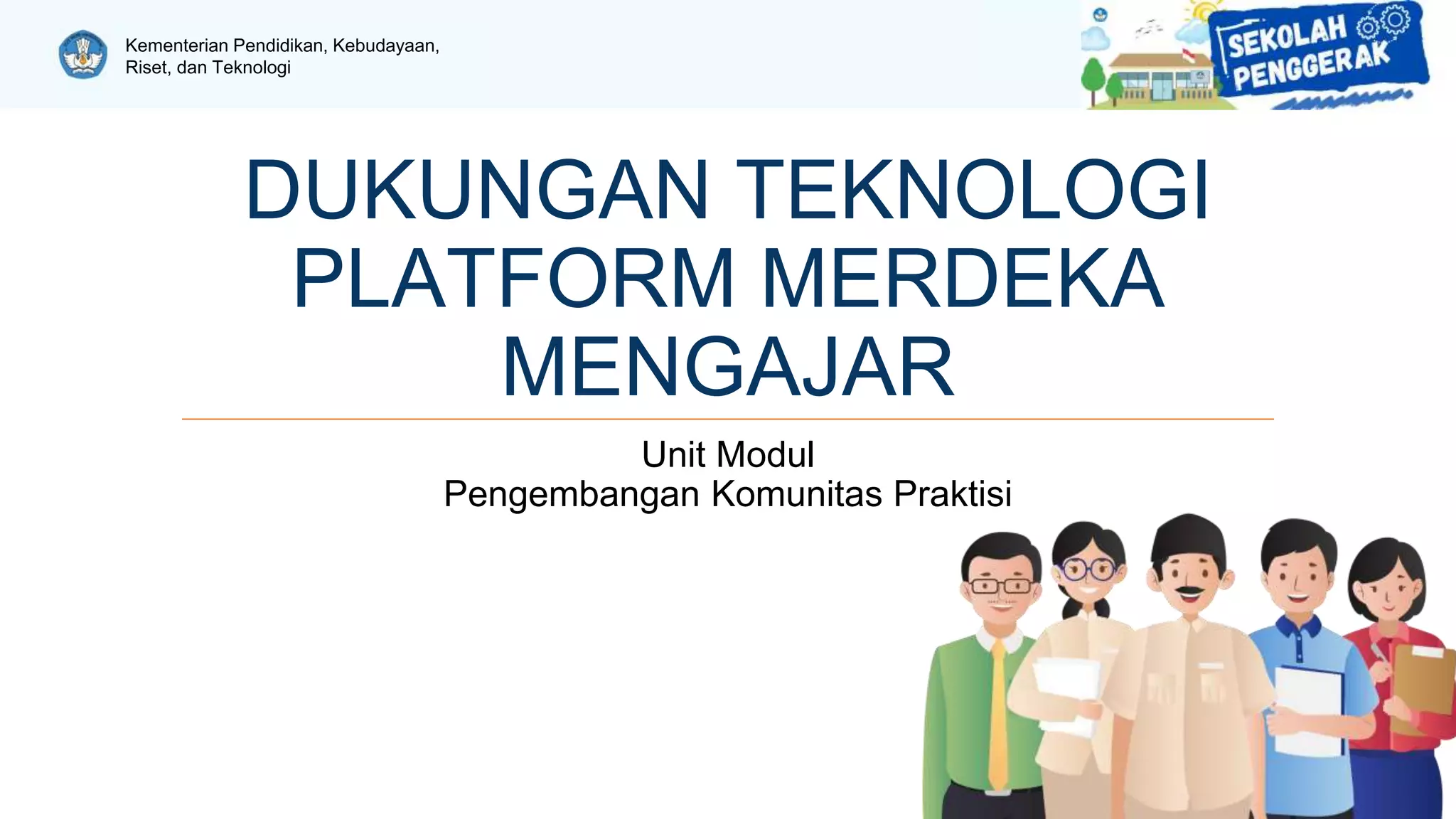platform belajar materi kuliah online #1 di indonesia... PPT Materi Dukungan Teknologi Platform Merdeka Mengajar.pptx