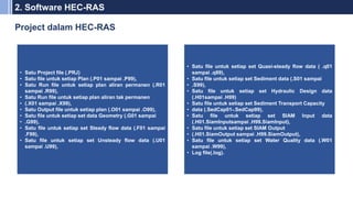 Hec Ras Sediment Modeling Software Workshop on Flood Control Planning Using HEC-RAS 2D Modeling Software | PDF