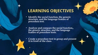 Material of Procedure text in English for student and teacher.pptx