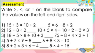 POWERPOINT PRESENTATION IN MATHEMATICS GRADE 4 | PPTX