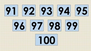 91
96
93
98
92
97
94
99
95
100
 