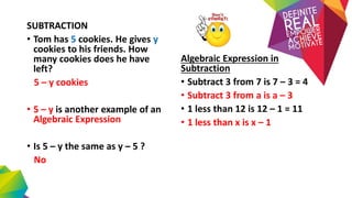 PPT Maths Algebra - Using Letters to Represent Numbers - add n subtract.pdf