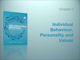 Individual
Behaviour,
Personality and
Values
Chapter 2
 