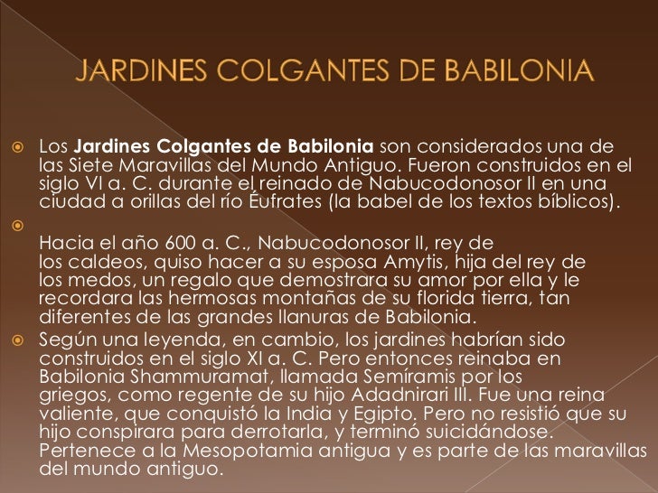 ppt mdm jardines colgantes de babilonia 3 728