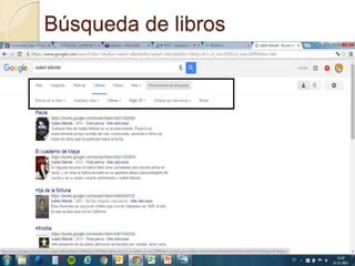 Búsqueda de libros
 