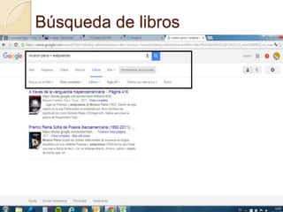 Búsqueda de libros
 