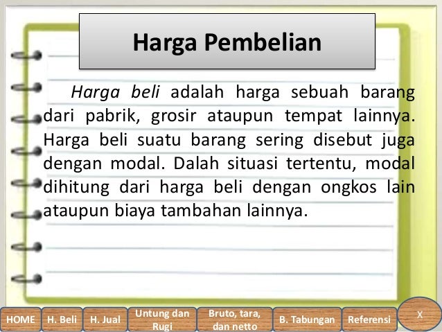 Ppt Aritmatika Sosial Smp Kelas 7