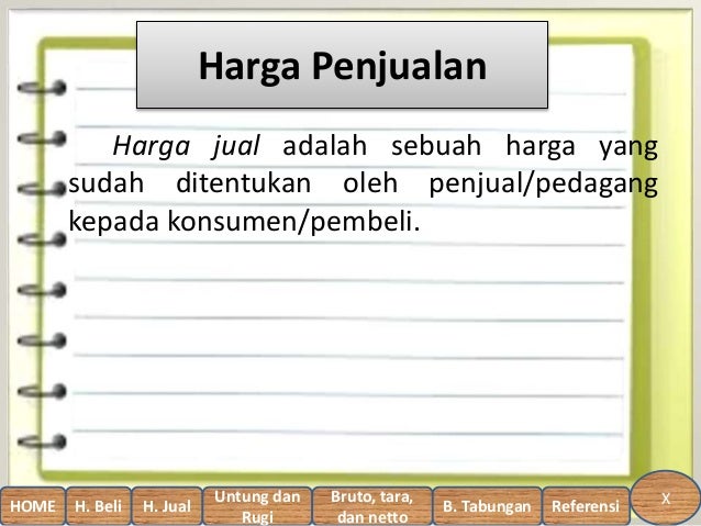 Ppt Aritmatika Sosial Smp Kelas 7