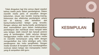 KESIMPULAN
 