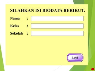 Evaluasi (10 soal)
 
