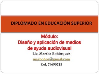 DIPLOMADO EN EDUCACIÓN SUPERIOR 