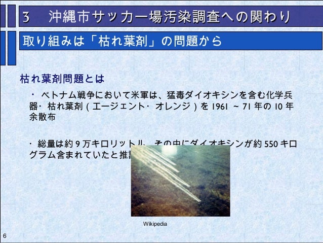 調査を監視 評価するという市民の試み 沖縄市サッカー場汚染調査の事例から