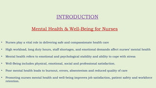 ppt mental health stduent of all the nursing | PPTX