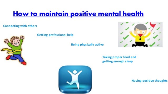 how to maintain mental health