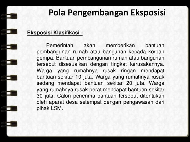 Menulis Paragraf Eksposisi