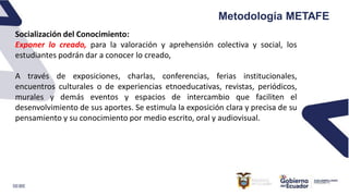 Modelo de Etnoeducación Afroecuatoriana: Fortalecimiento Educativo e ...