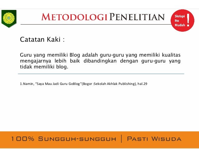 Materi Kuliah Metodologi Penelitian Pertemuan ke 4 Materi Kuliah Metodologi Penelitian Pertemuan ke 4