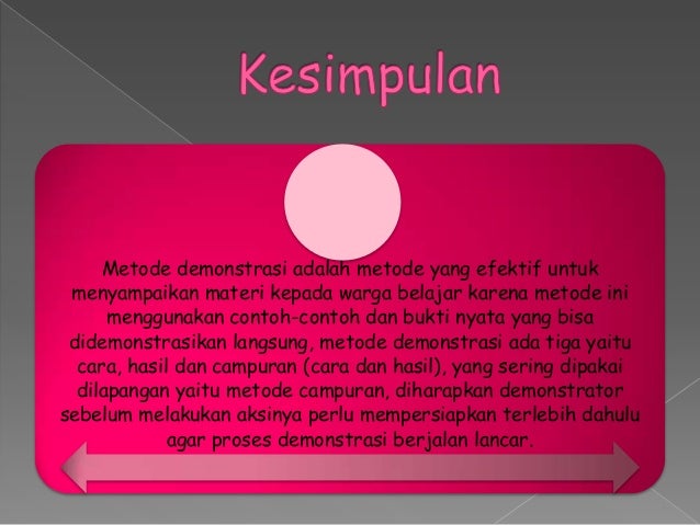 Ppt metode demonstrasi