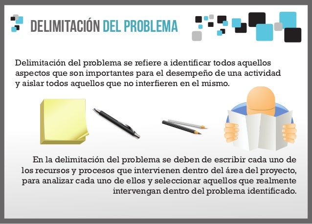 delimitacion del problema de investigacion pdf