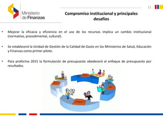 Sistema de Calidad del Gasto Público en Ecuador / Ministerio de ...