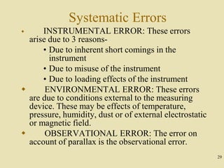 measurment and instrumentation ppt on pmmc | PDF