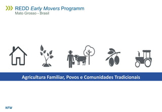 Agricultura Familiar, Povos e Comunidades Tradicionais
REDD Early Movers Programm
Mato Grosso - Brasil
 
